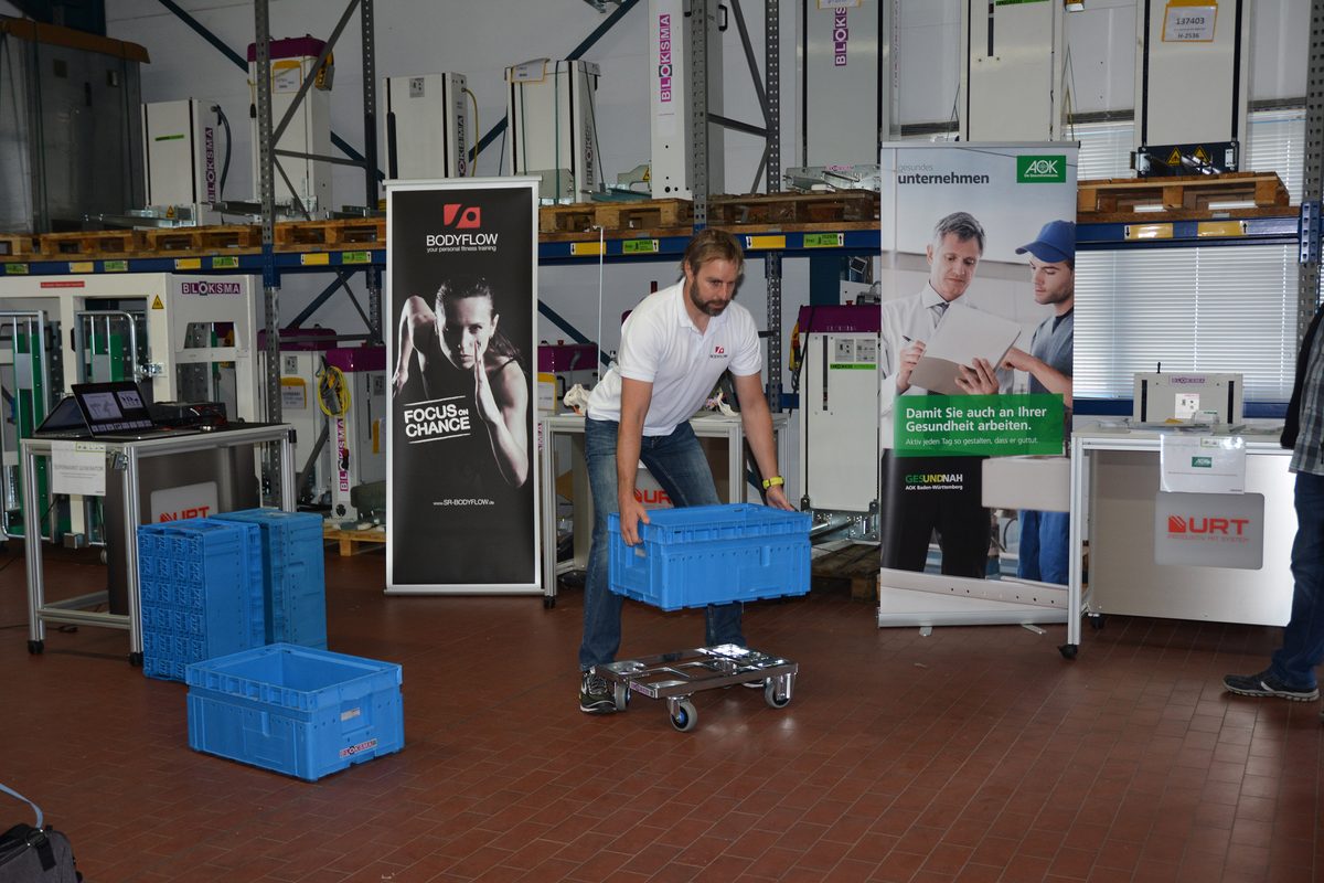 Praxisorientierter Vortrag zur ergonomischen Arbeitsweise in der Produktion